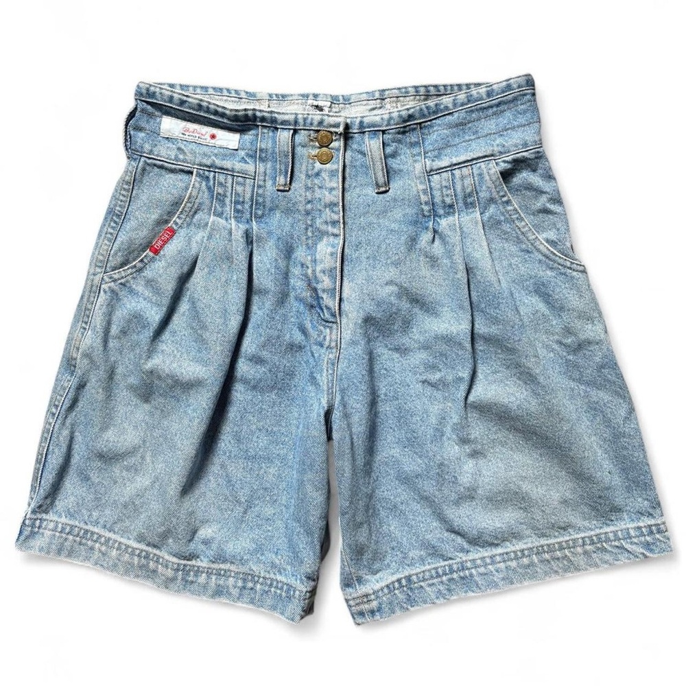 80’s Vintage Diesel Jeans Pleated Jorts